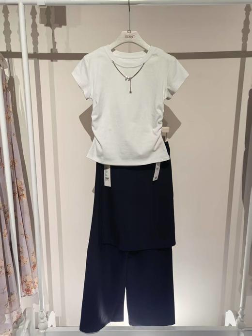 【门店同款】ENJOY夏季收腰细闪链条T 158292998 商品图2