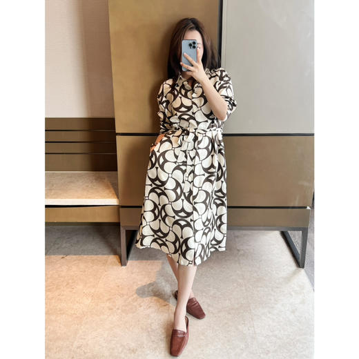 2503403  max 真丝印花连衣裙 25新品 商品图4