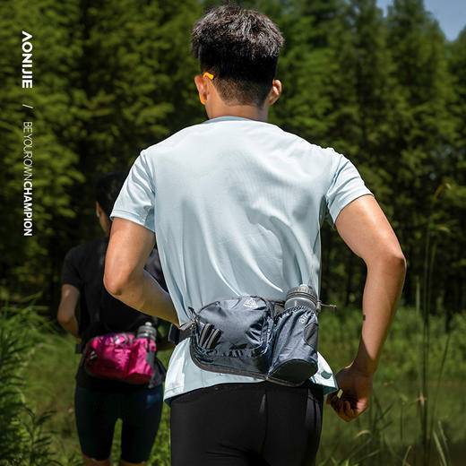 【多功能装载 独立水壶仓】奥尼捷户外运动水壶骑行腰包 商品图3