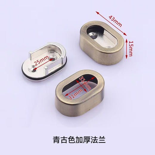 【自营】留存道衣橱加厚太空铝材质定制衣杆衣通 商品图4