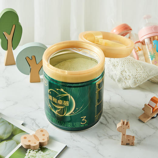 【有机奶】3段飞鹤臻稚卓蓓婴幼儿配方奶粉新生儿12-36月龄700g*1罐 商品图2