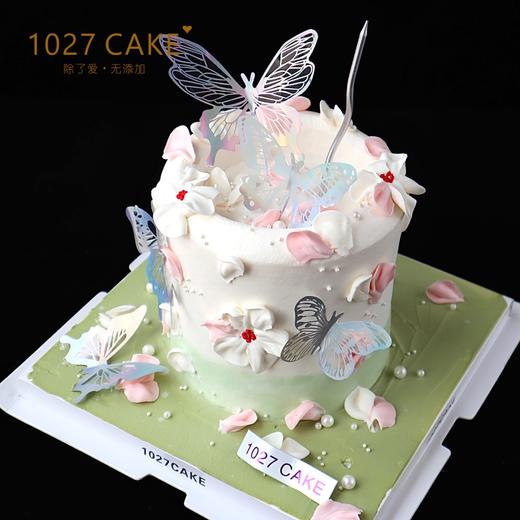 1027CAKE |    浪漫蝴蝶蛋糕  春日小清晰 商品图3