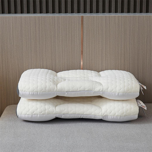 自然醒三代Spa乳胶按摩枕头枕芯家用护颈椎助睡眠睡觉专用单人学生男一对装不塌陷XK 商品图11