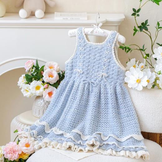 苏苏姐家晴妍背心裙手工diy编织钩针裙子毛线团自制材料包 商品图2