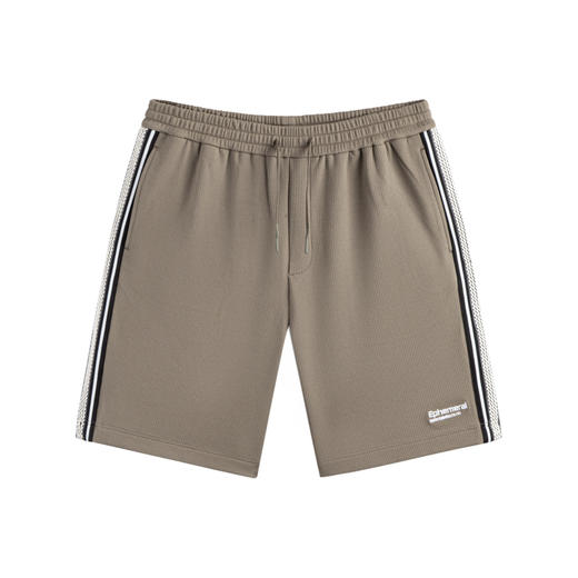 GXG男装 肌理感休闲短裤织带运动短裤 24年夏G24X222010 商品图4