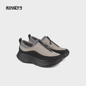 和诚行 2025新款潮流时尚休闲轻便厚底男百搭一脚蹬运动鞋0551225