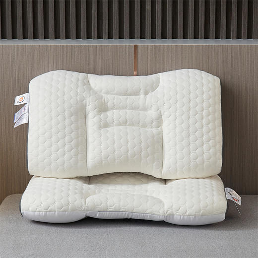 自然醒三代Spa乳胶按摩枕头枕芯家用护颈椎助睡眠睡觉专用单人学生男一对装不塌陷XK 商品图8