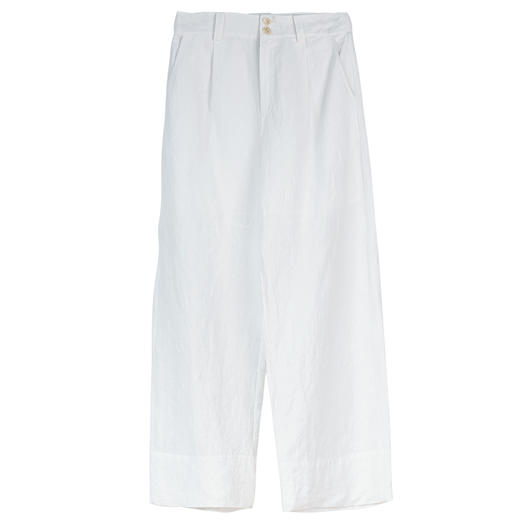 牧衣游原创 炒色汉麻裤子女轻薄清凉柔软宽松显瘦百搭休闲裤 行歌 商品图4