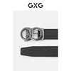 GXG皮带便捷针扣男士裤腰带纯牛皮青年潮流年轻人商务皮带 商品缩略图1