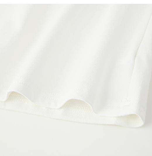 半身缘女装 春季内搭修身打底蕾丝花边长袖小衫251113U01113435 商品图5