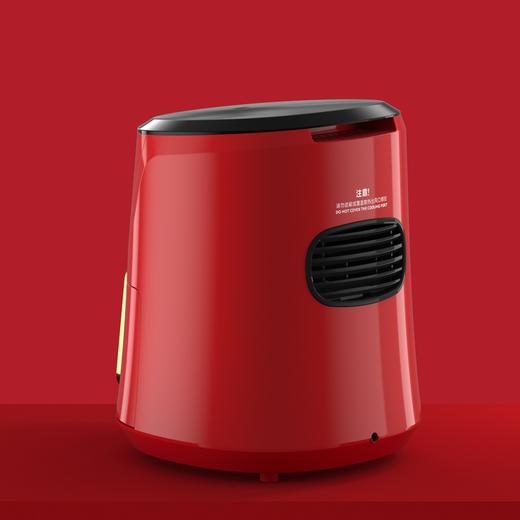 都市太太红颜系列·空气炸锅4L家用无油烟智能全自动大容量薯条机电炸锅_红色 商品图2