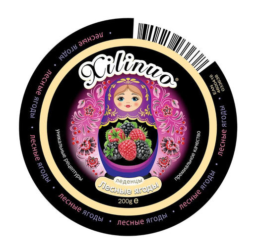 巧力莲牌  水果硬糖 200g  （菠萝和芒果味/草莓和黑加仑味/混合水果味/森林浆果味/什锦水果味/香橙和柠檬味） 商品图6