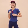 【限时秒】YOGACODE【火树银花系列】自行车骑行服短袖透气凉感健身上衣女后背口袋瑜伽服外套T恤DWY115087 商品缩略图4
