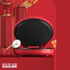 都市太太哒哒虎常有鱼电饼铛家用双面加热烙煎饼锅自动断电加大电饼档锅_中国红 商品缩略图1