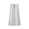绽放旅行女装083朵/亚麻棉宽松直筒撞色系带松紧腰吸湿透气长裤 商品缩略图3