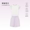 【2025年春夏新品】i-baby/英伦宝贝自然生长恒温抑菌家居服男童针织女童睡衣低敏短袖短裤套装亲子装 商品缩略图8