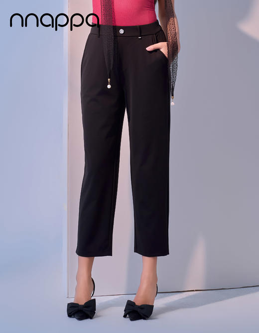 八分通勤休闲直筒裤PA29373 商品图0