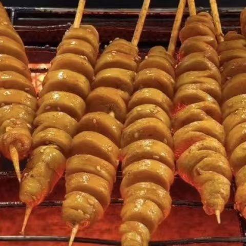 烧烤食材面筋串10串 商品图3