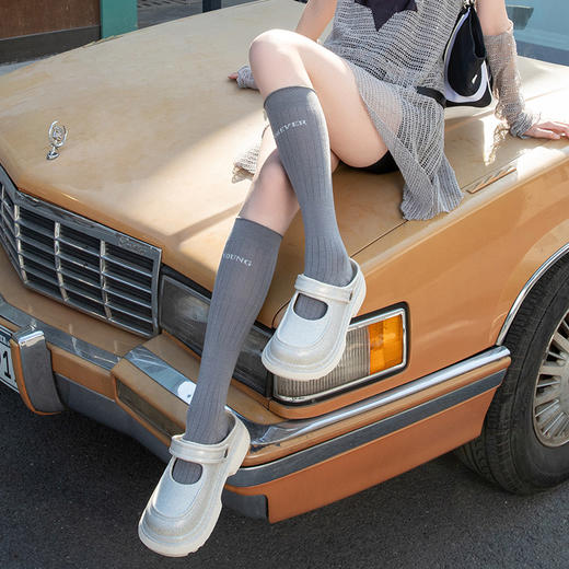 朴西满天星凉拖鞋女外穿时尚玛丽珍增高厚底防滑旅游学院风凉鞋 商品图1