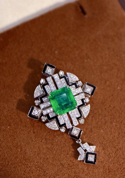 1.79ct刻面祖母吊坠胸针 商品图1