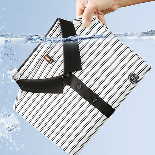 【弹力】【DWN】大依优型大码男装条纹短袖POLO衫T恤加肥加大宽松休闲冰丝打底夏季胖子男士上衣 商品图1