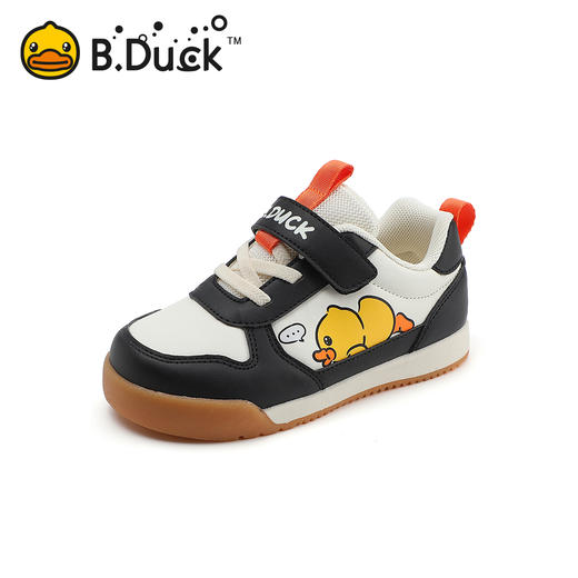 B.Duck小黄鸭童鞋男童鞋儿童运动鞋春季休闲小白鞋跑步鞋26-30 B3586942 商品图2