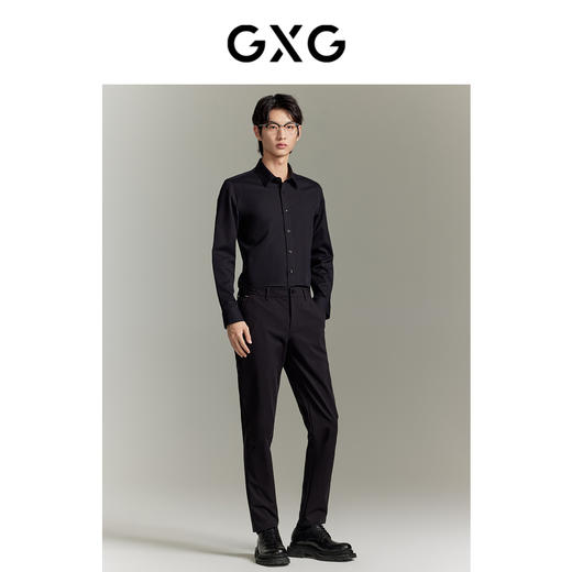 GXG男装 休闲裤长裤小脚修身弹力简约薄款 夏季热卖爆款休闲裤 商品图1