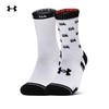 【双12抄底福利一口价】安德玛袜子男袜女袜运动风休闲袜舒适透气时尚篮球袜足球袜健身袜1376230-100【如无库存，将做退款】 商品缩略图3
