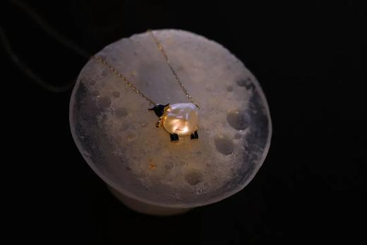 小羊肖恩 ｜ 巴洛克珍珠锁骨链 商品图2