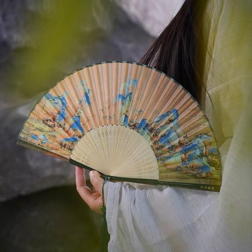 千里江山折扇（新版） 商品图4