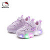 HelloKitty童鞋女童亮灯鞋春秋儿童运动鞋女孩网面鞋26-35 K4536850 商品缩略图1