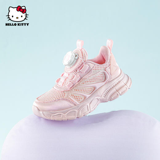 HelloKitty童鞋女童网鞋夏季儿童运动鞋透气女孩单网鞋中大童26-37 K4526834 商品图1