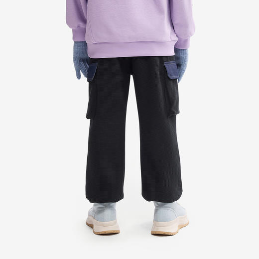 【MQD】童装男童运动裤春秋装款儿童宽松中大童工装华夫格长裤 商品图2