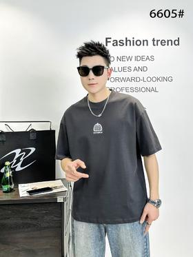6605灰T恤
