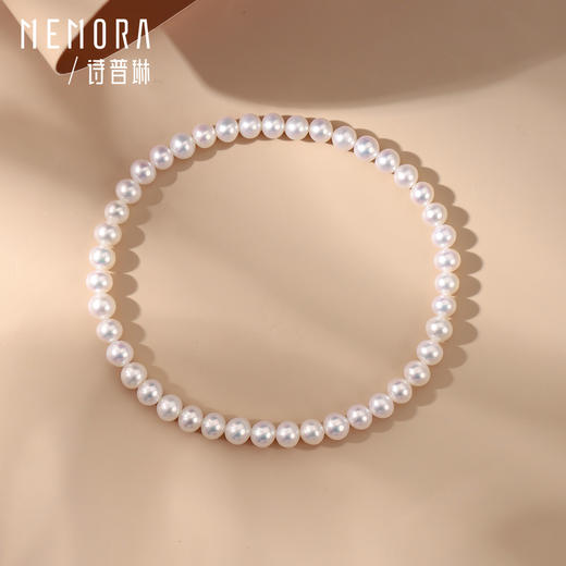 【积分抵值】珍珠手链 小米珠手链叠戴珍珠手串女士礼物MEMORA诗普琳ZBE00604（线上专供） 商品图3
