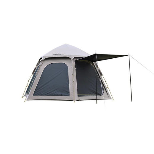 sunnyfeel山扉户外露营黑胶速开帐便携式收纳折叠全自动六角帐篷 商品图4