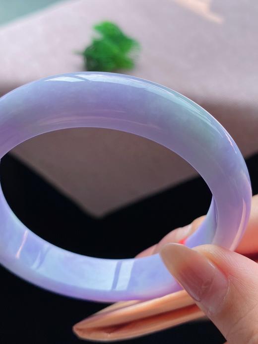 58正圈紫罗兰翡翠手镯 商品图0