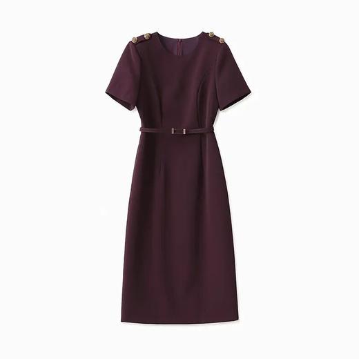 【高货wl】全新升级【铂金会员312/天猫419/差价107】(34051) 洛诗琳新款高品质端庄时尚职场连衣裙收腰显瘦雅致包臀裙 商品图4