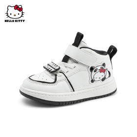 hellokitty童鞋女童板鞋春秋儿童高帮鞋女孩运动鞋26-37 K4536866