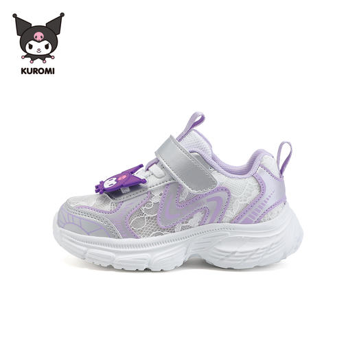 KUROMI库洛米童鞋女童运动鞋春季儿童老爹鞋女孩网面鞋26-37 KU5526843 商品图2