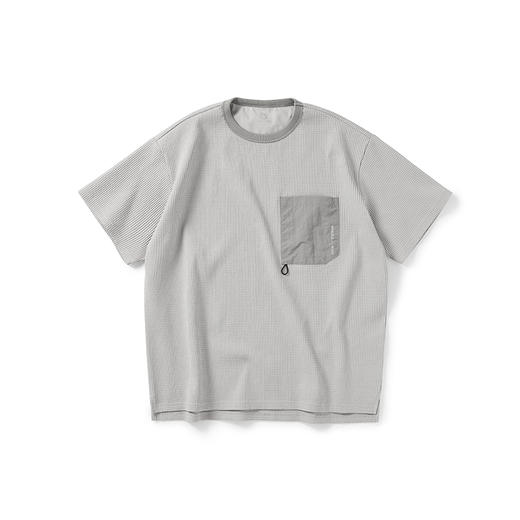 WHEELS and WIND 男式SOLOTEX华夫格机能性宽松口袋圆领短袖T恤 商品图0