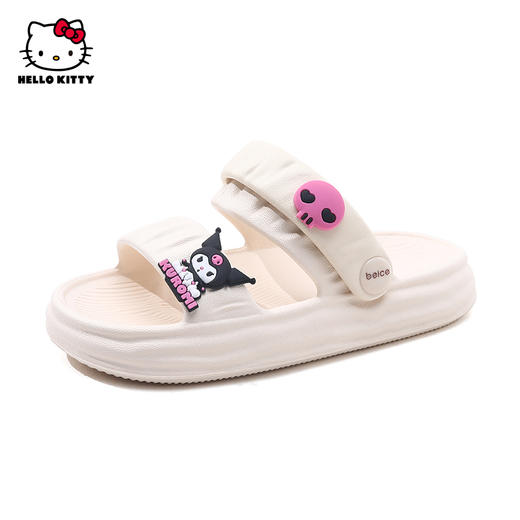 HelloKitty女童拖鞋夏季户外软底防滑儿童凉拖鞋库洛米女孩沙滩鞋26-35 KU5525861 商品图0