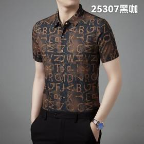 2114黑咖衬衫