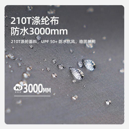 SunnyFeel山扉户外露营隧道帐篷_防风防雨防晒一室一厅带天幕帐篷 商品图1