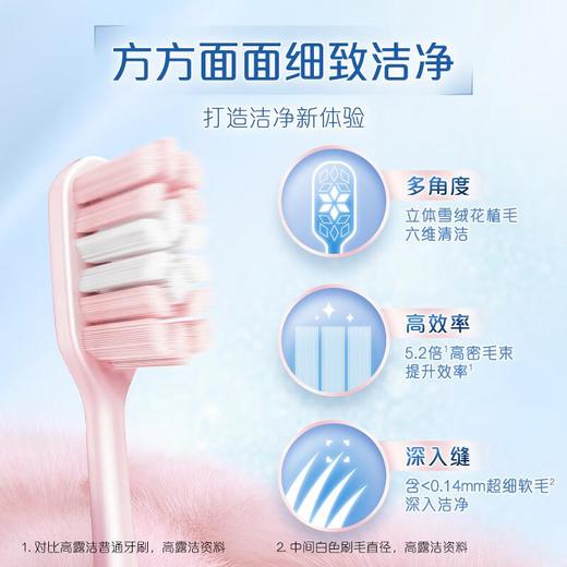 高露洁绒绒丝六维净齿牙刷双支装 商品图2