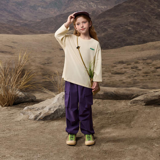 【MQD】女大童秋季甜美百搭休闲卡通长袖T恤 商品图2