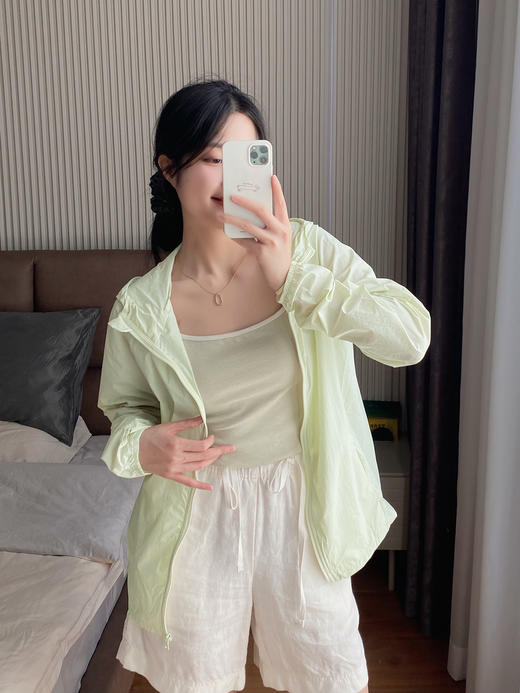 官网699！情侣轻薄户外凉皮防晒衣UPF50防紫外线原纱三防面料晴雨两穿外套上衣 商品图2