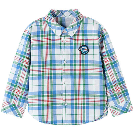 【实体店同款】男童翻领长袖衬衣春季新款安奈儿童装XB511725 商品图5