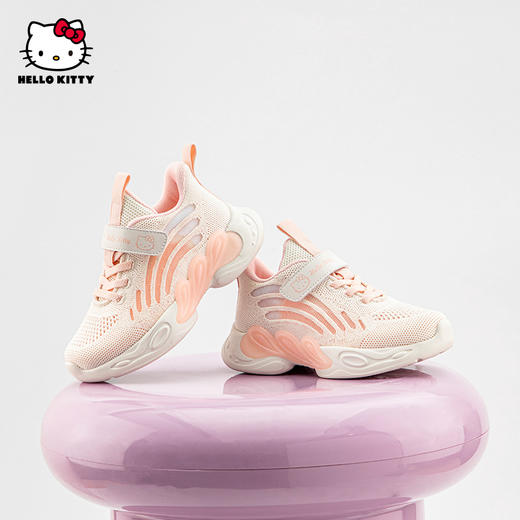 HelloKitty童鞋女童运动鞋春夏女孩透气跑鞋轻便休闲鞋26-37 K4526803 商品图2