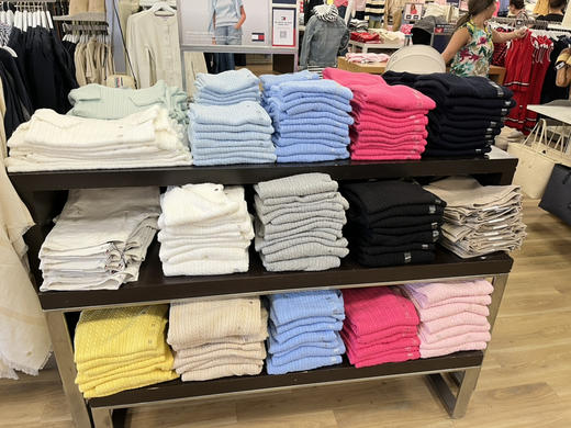 更多新色加入！！！¥350美国直邮Tommy女士麻花螺纹针织衫短袖 商品图8